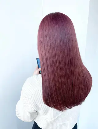 ロング 谷 ほのかのヘアスタイル