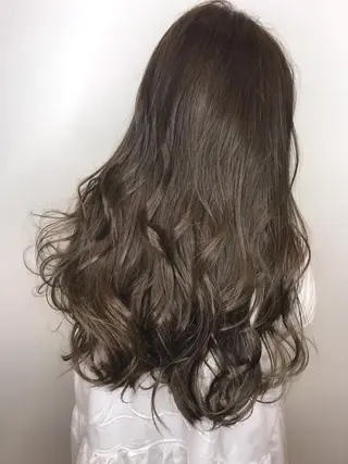 ロング カラー シールエクステ⭐️ オオミタクヤのヘアスタイル