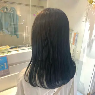 セミロング 田中 未澪のヘアスタイル