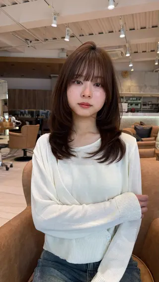ロング 🦋レイヤー募集中 宮澤 蒼🦋のヘアスタイル