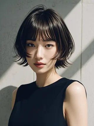 ショート ウルフカット 811 大阪梅田 ウルフのヘアスタイル