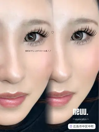 マツエク・マツパ neuu. ayanoのマツエク・マツパデザイン