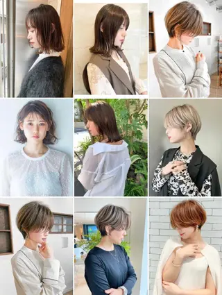 ショート HARUKI MINATO Japan福岡店所属・show /似合わせのヘアスタイル