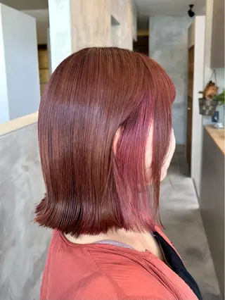 ショート カラー Salon de  COCO所属・Yuka /ツヤカラー✨のヘアスタイル