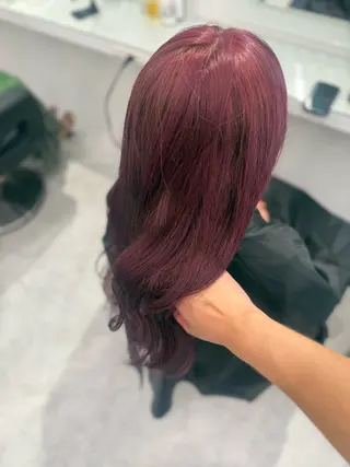 カラー ブリーチなし透明感 💗RYOTAのヘアスタイル