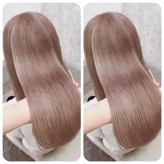 セミロング カラー 🫧そあん🫧大宮 カットモデル様募集中のヘアスタイル