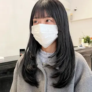 ロング カラー 【中村公園】小山 蒼生のヘアスタイル