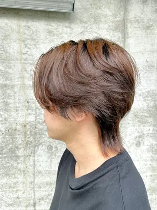 パーマ メンズ arika オケシ　リョウダイのヘアスタイル