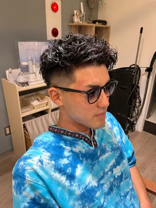 メンズ tata所属・メンズカット/ 外国人風/小嶺佑介のヘアスタイル