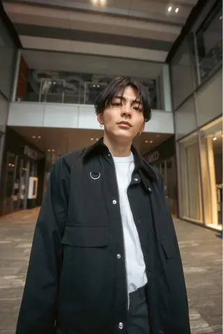 ショート メンズ おしゃれパーマ メンズ特化/みーまんのヘアスタイル