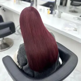 ロング 韓国っぽ♡寒色/暗髪 🫧MOEKA🦋のヘアスタイル