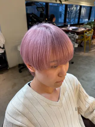 ショート カラー メンズ 内田 尚希のヘアスタイル