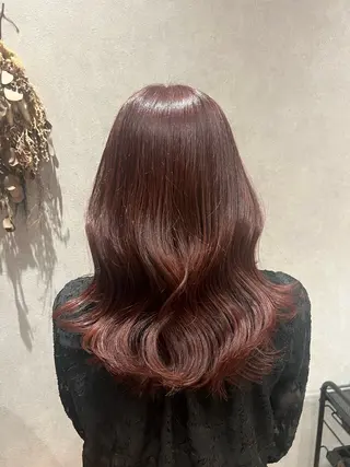 セミロング reiju （ranka）のヘアスタイル