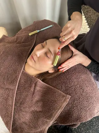 首肩こり　目の疲れ/ rieのエステ・リラクイメージ