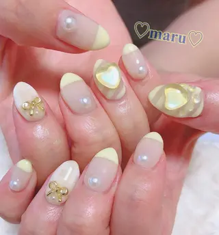 ネイル まるみ ♡のネイルデザイン