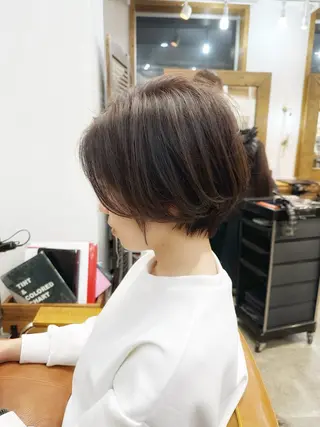 ショート newline銀座所属・👑銀座ショート/ 絶壁補正/金子涼👑のヘアスタイル