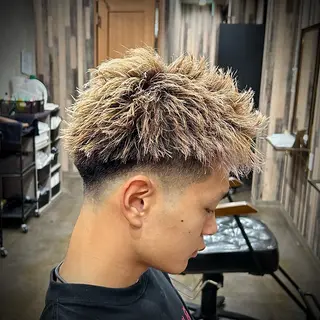 メンズ 革命🔥ツイスパ/フ ェザー特化SHOTAのヘアスタイル