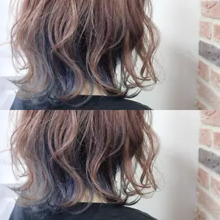 ミディアム カラー 'amo所属・'amo eyelashのマツエク・マツパデザイン