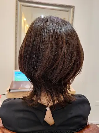 ミディアム adorableはなみずき店所属・adorable🌸 TOMOKO🌸のヘアスタイル