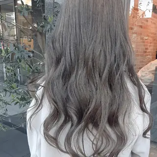 カラー ロング はらだ ともこ☺︎のヘアスタイル