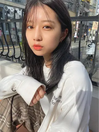 ロング カラー umu.所属・plumu. ♡【プリュム】のヘアスタイル