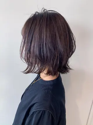 ミディアム 💫カットはなんでも 得意です✂️のヘアスタイル