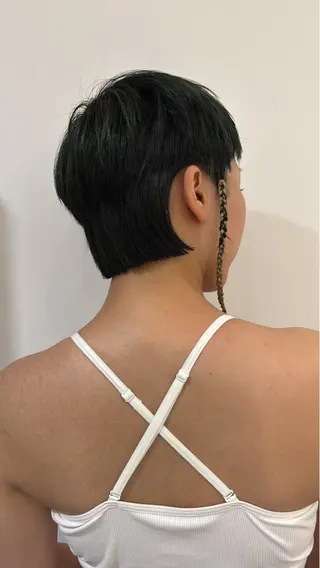 ショート ヘアアレンジ SALOWIN 神宮前５丁目店所属・メンズ/特殊ヘア パーマ🕷️小夏貴也のヘアスタイル