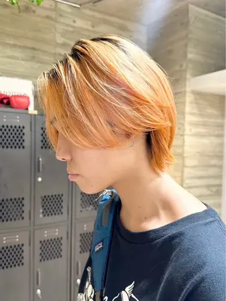 カラー メンズ メンズ/レディース/ wotaku.のヘアスタイル