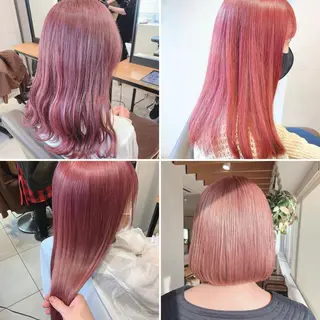 セミロング カラー 🌿earth亀有店 【緑髪のノブ】🌿のヘアスタイル