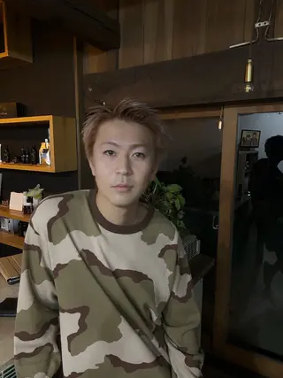 カラー メンズ Lien hair salon所属・川村 匠のヘアスタイル