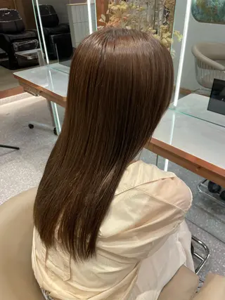 ロング 小山 遥得のヘアスタイル