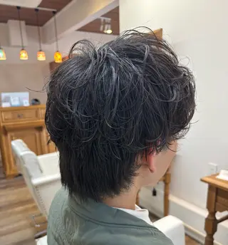 ショート パーマ メンズ Osawa Yutoのヘアスタイル