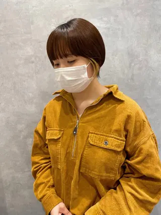 ショート ヘアスタイルは 『キーちゃん』に！のヘアスタイル