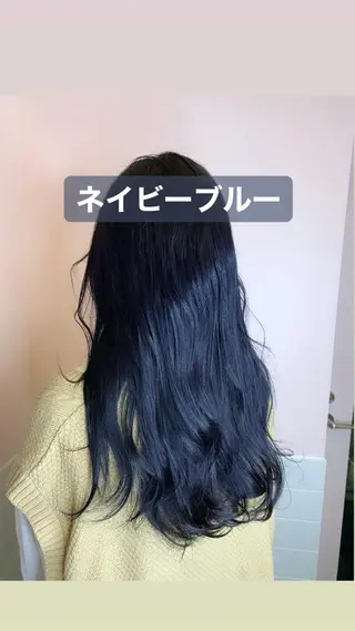 ロング カラー tuki yokohama所属・店長 小池アキトのヘアスタイル