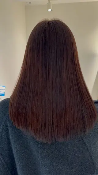 ミディアム ♥️透明感×抜け感 ベージュ/佑珠♥️のヘアスタイル