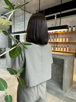 ミディアム son hair所属・葉 /透明感カラーのヘアスタイル