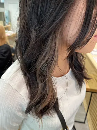 セミロング カラー おおや みゆのマツエク・マツパデザイン
