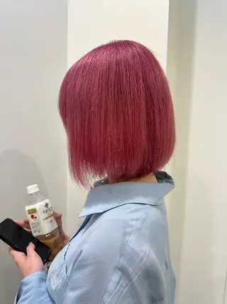 ショート カラー 渋谷/透明感カラー /半個室/こうめいのヘアスタイル