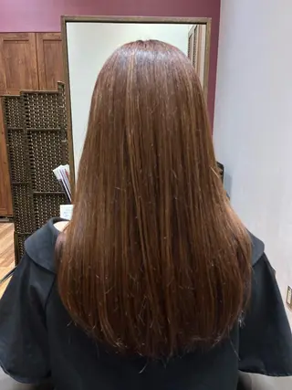 ロング 🎀ツヤ暖色カラー 🎀大塚ナオミのヘアスタイル