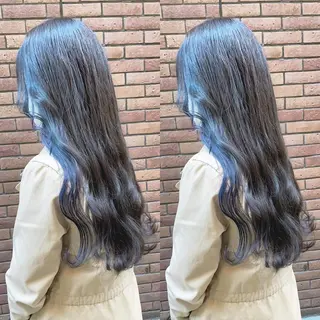 ロング カラー 渋谷:インナーカラー ／🍒エリカ🍒のヘアスタイル