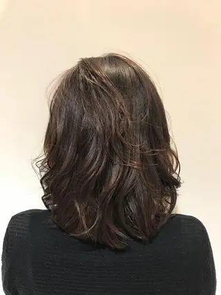 ミディアム 庄司 美佑樹のヘアスタイル