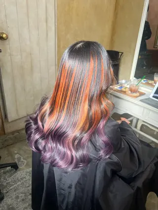 ロング ともざねゆか UniQ/岡山駅のヘアスタイル