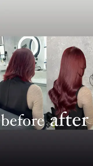 ロング eye エクステ専門店Rのヘアスタイル