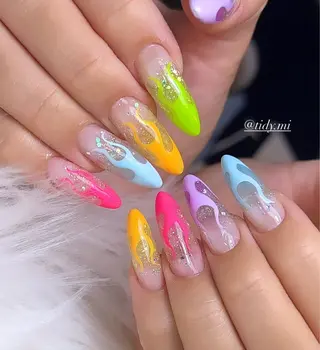 ネイル TIDY M&Mのネイルデザイン