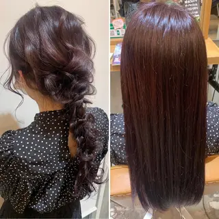 ロング ヘアアレンジ ✂️RIKUKI🎨 【駒込美容師🎀】のヘアスタイル