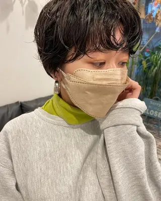 ショート カラー パーマ m ā l o.🌷 サカモトマイコのヘアスタイル