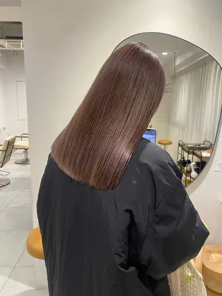 カラー knock所属・knock　國友 華乃のヘアスタイル