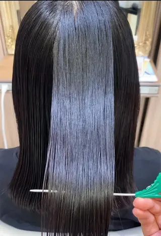 ロング カラー パーマ 古川 琴美のヘアスタイル