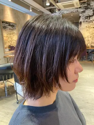 ミディアム MODE K’s川西 瀧尻光のヘアスタイル