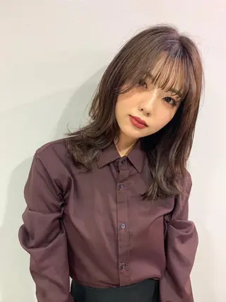 セミロング CLAN クランのヘアスタイル